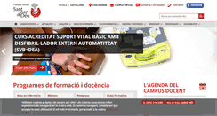 Desktop Screenshot of eui.santjoandedeu.edu.es