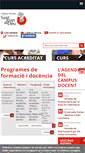 Mobile Screenshot of eui.santjoandedeu.edu.es